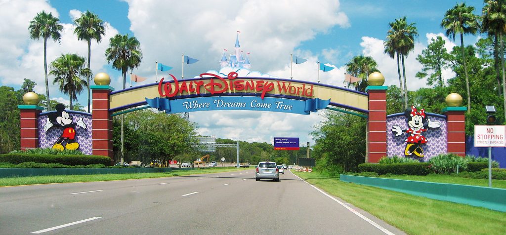 Entrance of Walt Disney World Resort